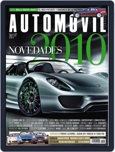 Automovil March 19th, 2010 Digital Back Issue Cover