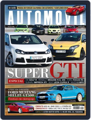 Automovil February 21st, 2010 Digital Back Issue Cover