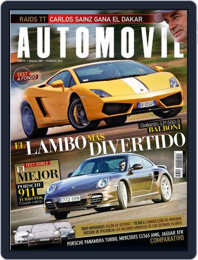Automovil January 25th, 2010 Digital Back Issue Cover