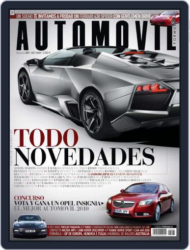Automovil September 24th, 2009 Digital Back Issue Cover