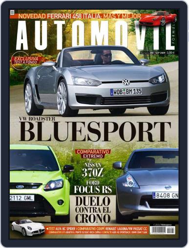 Automovil August 21st, 2009 Digital Back Issue Cover