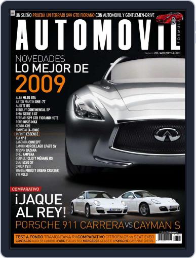 Automovil March 20th, 2009 Digital Back Issue Cover