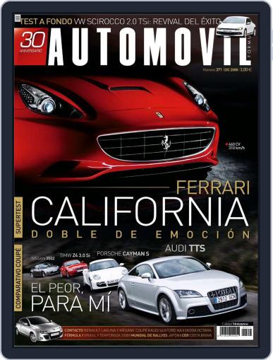 Automovil November 21st, 2008 Digital Back Issue Cover