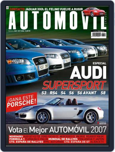 Automovil September 25th, 2006 Digital Back Issue Cover