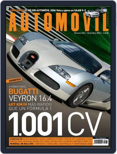 Automovil November 23rd, 2005 Digital Back Issue Cover