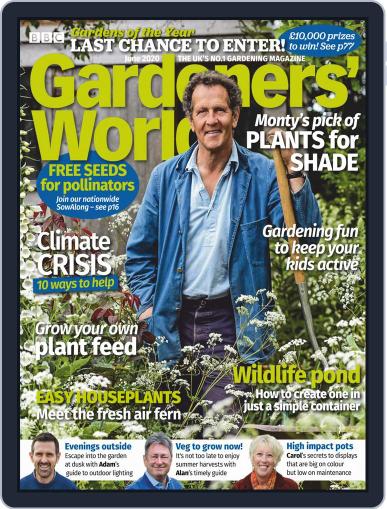 BBC Gardeners' World June 1st, 2020 Digital Back Issue Cover