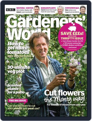 BBC Gardeners' World June 1st, 2018 Digital Back Issue Cover