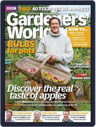 BBC Gardeners' World October 1st, 2017 Digital Back Issue Cover