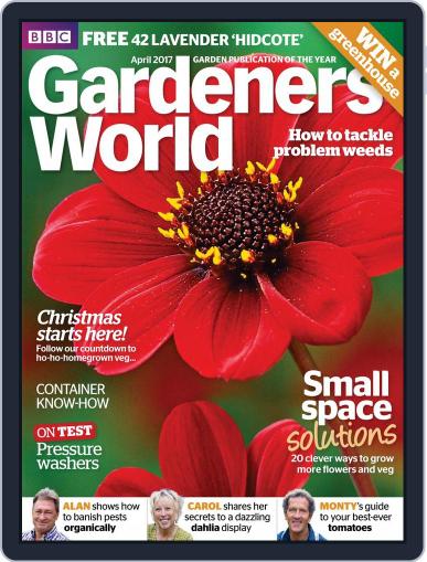 BBC Gardeners' World March 24th, 2017 Digital Back Issue Cover
