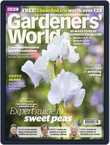 BBC Gardeners' World June 29th, 2016 Digital Back Issue Cover