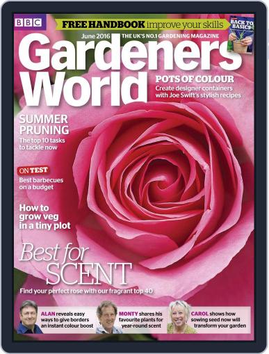 BBC Gardeners' World May 31st, 2016 Digital Back Issue Cover