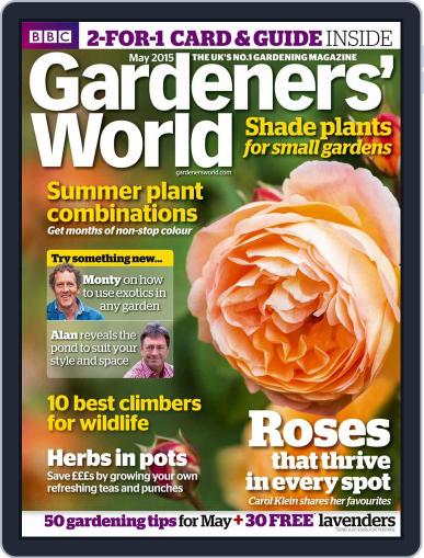 BBC Gardeners' World April 24th, 2015 Digital Back Issue Cover
