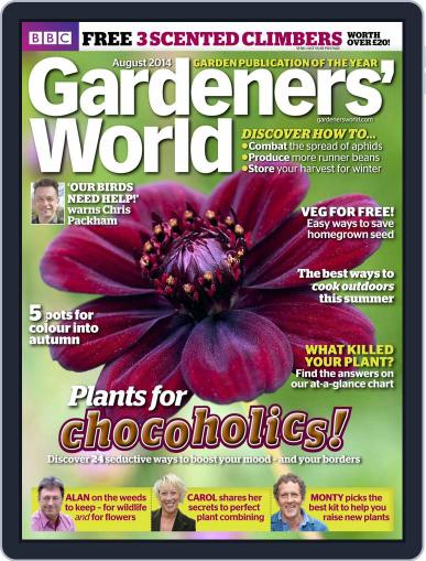 BBC Gardeners' World July 24th, 2014 Digital Back Issue Cover