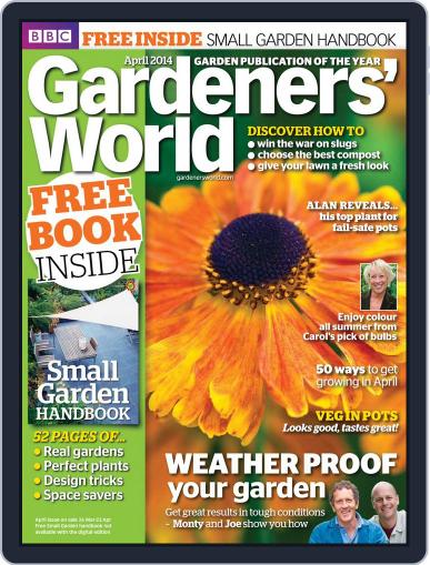 BBC Gardeners' World March 26th, 2014 Digital Back Issue Cover