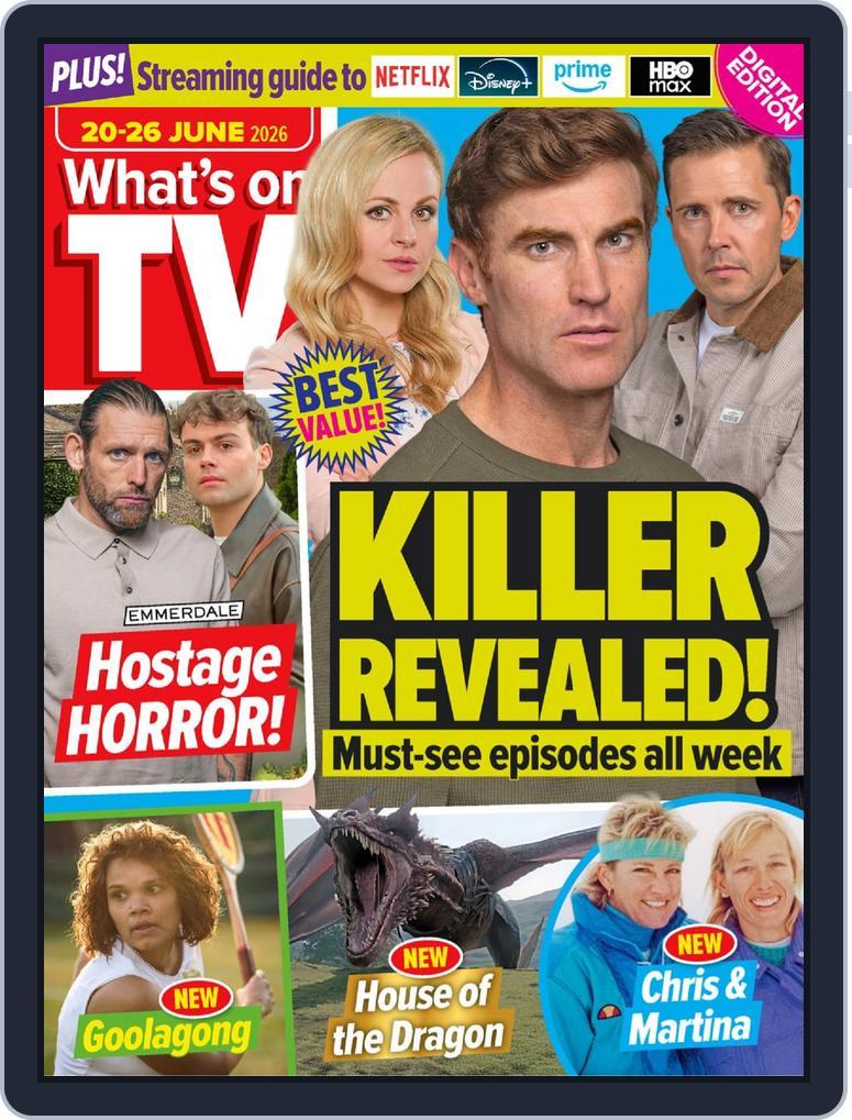 What's on TV (Digital) Subscription                    June 20th, 2026 Issue