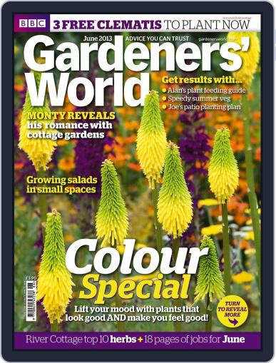 BBC Gardeners' World May 29th, 2013 Digital Back Issue Cover