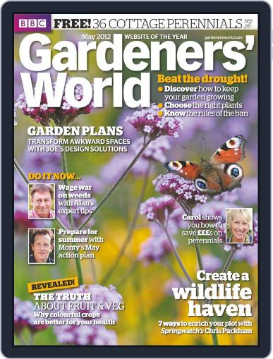 BBC Gardeners' World April 24th, 2012 Digital Back Issue Cover