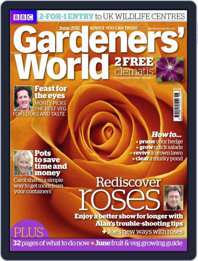 BBC Gardeners' World May 26th, 2011 Digital Back Issue Cover
