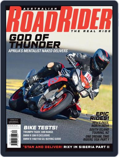 Australian Road Rider September 1st, 2018 Digital Back Issue Cover