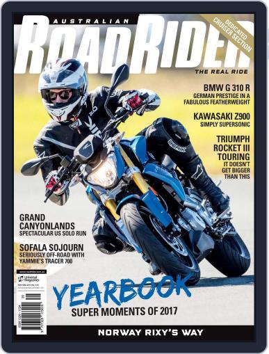 Australian Road Rider November 1st, 2017 Digital Back Issue Cover