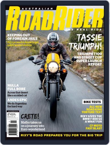 Australian Road Rider March 1st, 2017 Digital Back Issue Cover