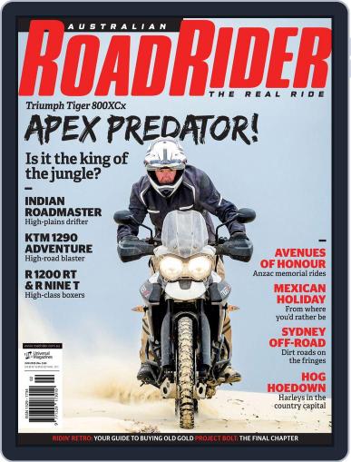 Australian Road Rider May 14th, 2015 Digital Back Issue Cover