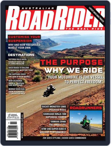 Australian Road Rider September 16th, 2014 Digital Back Issue Cover