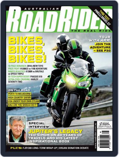 Australian Road Rider January 14th, 2014 Digital Back Issue Cover