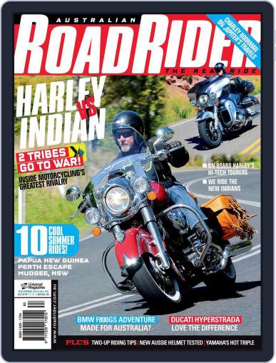Australian Road Rider October 14th, 2013 Digital Back Issue Cover