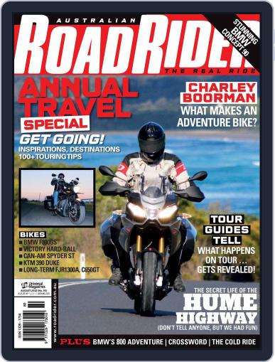 Australian Road Rider July 16th, 2013 Digital Back Issue Cover