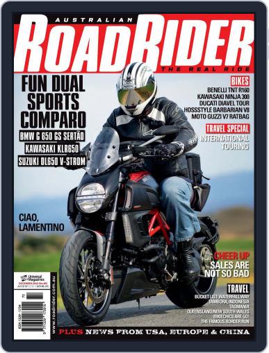 Australian Road Rider November 20th, 2012 Digital Back Issue Cover