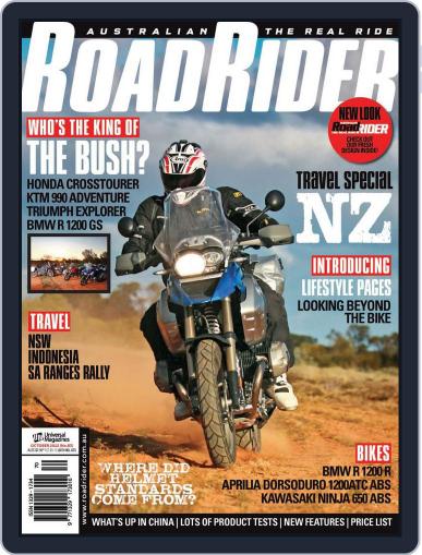 Australian Road Rider September 16th, 2012 Digital Back Issue Cover