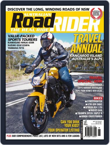 Australian Road Rider August 19th, 2012 Digital Back Issue Cover