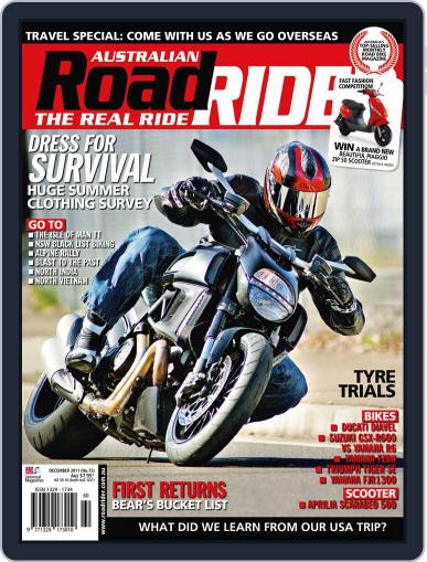 Australian Road Rider November 15th, 2011 Digital Back Issue Cover