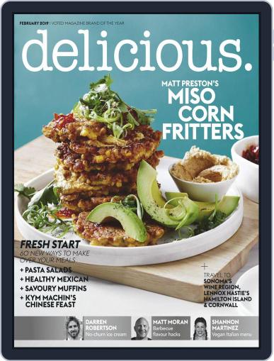 delicious February 1st, 2019 Digital Back Issue Cover
