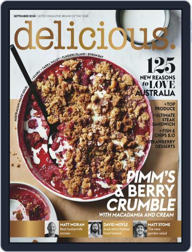 delicious September 1st, 2018 Digital Back Issue Cover