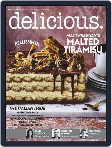 delicious August 1st, 2018 Digital Back Issue Cover