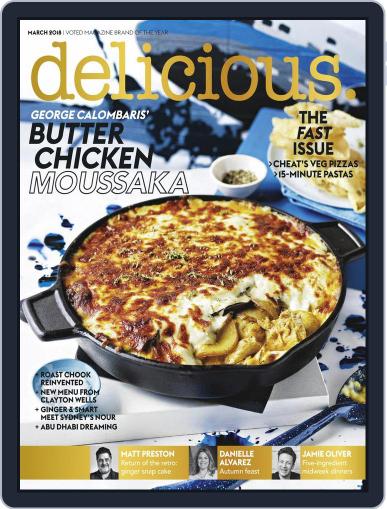 delicious March 1st, 2018 Digital Back Issue Cover