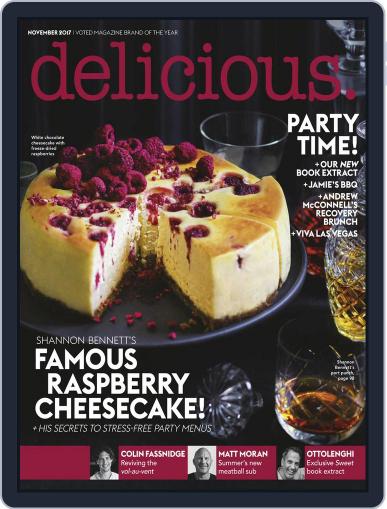 delicious November 1st, 2017 Digital Back Issue Cover