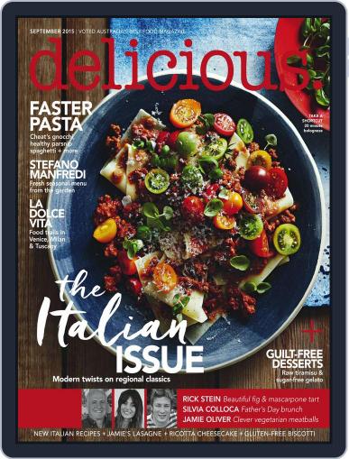 delicious September 1st, 2015 Digital Back Issue Cover