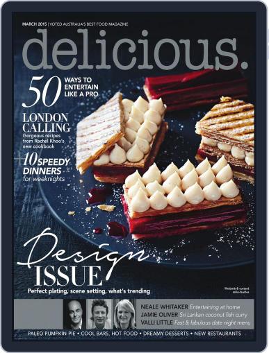 delicious February 22nd, 2015 Digital Back Issue Cover