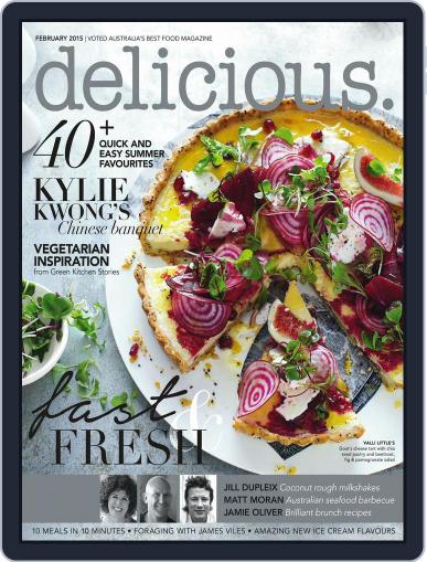 delicious January 18th, 2015 Digital Back Issue Cover
