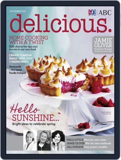 delicious October 16th, 2012 Digital Back Issue Cover