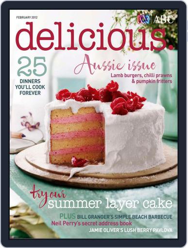 delicious January 18th, 2012 Digital Back Issue Cover