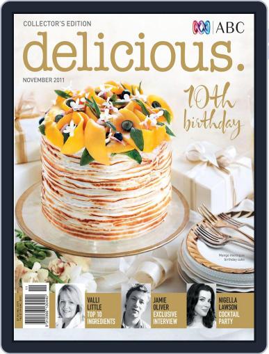 delicious November 21st, 2011 Digital Back Issue Cover