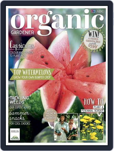 Abc Organic Gardener November 1st, 2016 Digital Back Issue Cover