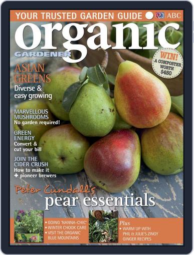 Abc Organic Gardener March 31st, 2013 Digital Back Issue Cover