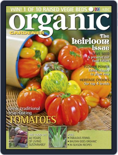 Abc Organic Gardener October 2nd, 2012 Digital Back Issue Cover
