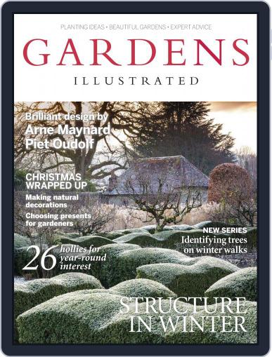 Gardens Illustrated December 1st, 2017 Digital Back Issue Cover