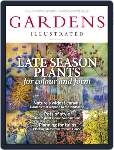 Gardens Illustrated November 1st, 2017 Digital Back Issue Cover